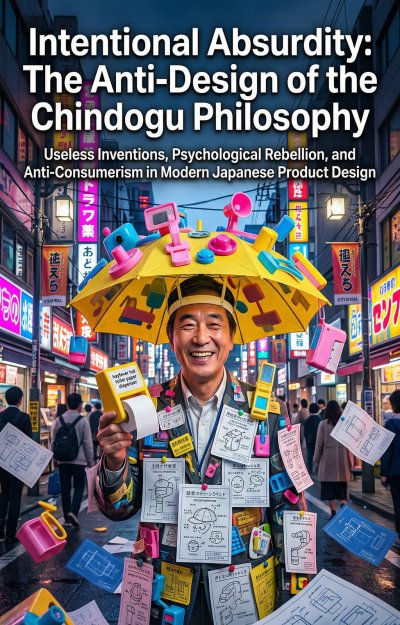 'Cover von Intentional Absurdity: The Anti-Design of the Chindogu Philosophy'-Cover