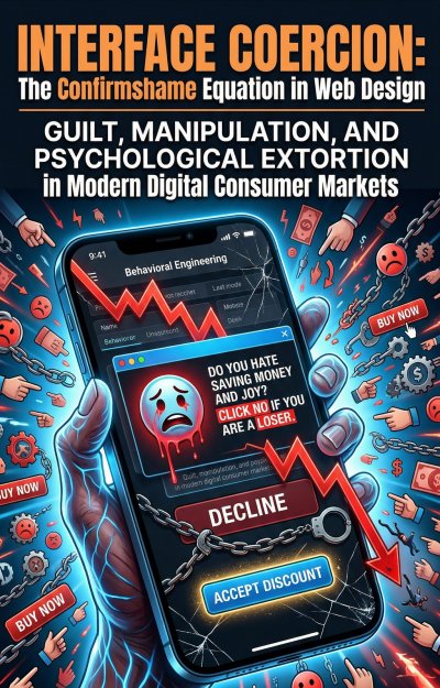 'Cover von Interface Coercion: The Confirmshame Equation in Web Design'-Cover