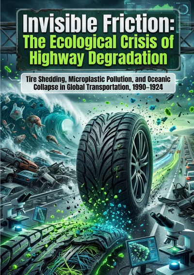 'Cover von Invisible Friction: The Ecological Crisis of Highway Degradation'-Cover