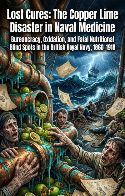 'Cover von Lost Cures: The Copper Lime Disaster in Naval Medicine'-Cover