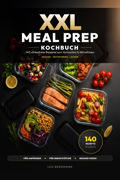 'Cover von XXL Meal Prep Kochbuch für Anfänger'-Cover