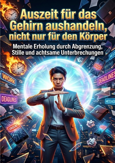 'Cover von Auszeit für das Gehirn aushandeln, nicht nur für den Körper'-Cover