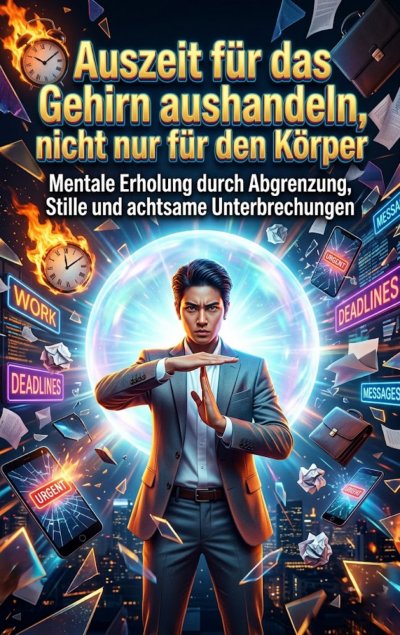 'Cover von Auszeit für das Gehirn aushandeln, nicht nur für den Körper'-Cover