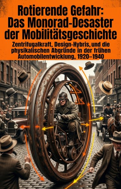 'Cover von Rotierende Gefahr: Das Monorad-Desaster der Mobilitätsgeschichte'-Cover