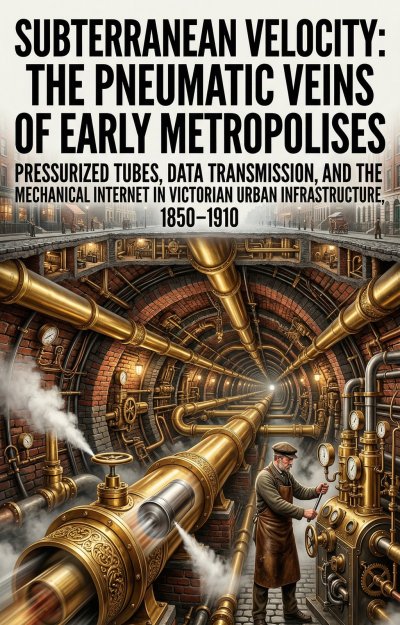 'Cover von Subterranean Velocity: The Pneumatic Veins of Early Metropolises'-Cover