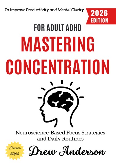 'Cover von Mastering Concentration for Adult ADHD:'-Cover