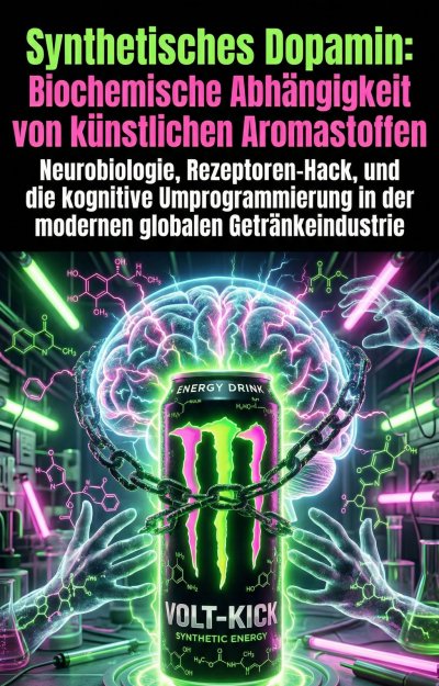 'Cover von Synthetisches Dopamin: Biochemische Abhängigkeit von künstlichen Aromastoffen'-Cover