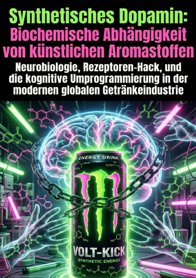 'Cover von Synthetisches Dopamin: Biochemische Abhängigkeit von künstlichen Aromastoffen'-Cover