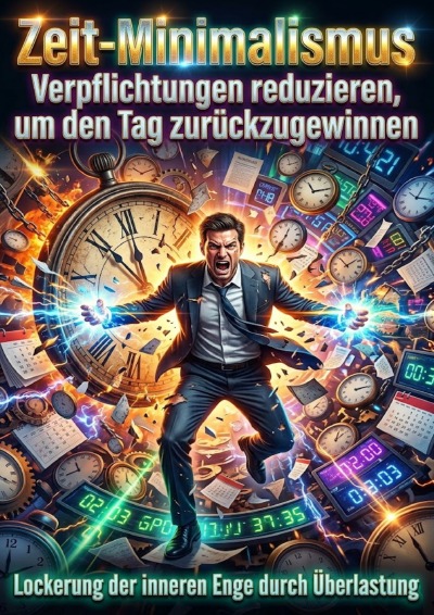 'Cover von Zeit-Minimalismus: Verpflichtungen reduzieren, um den Tag zurückzugewinnen'-Cover