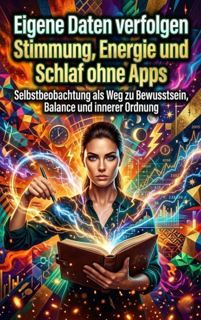 'Cover von Eigene Daten verfolgen: Stimmung, Energie und Schlaf ohne Apps'-Cover