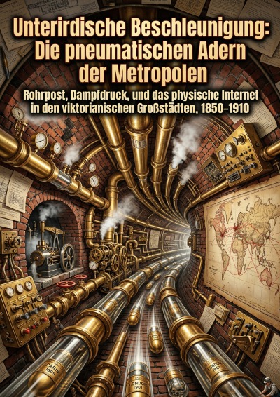 'Cover von Unterirdische Beschleunigung: Die pneumatischen Adern der Metropolen'-Cover