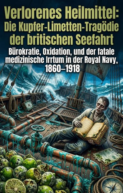 'Cover von Verlorenes Heilmittel: Die Kupfer-Limetten-Tragödie der britischen Seefahrt'-Cover