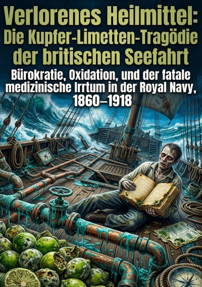 'Cover von Verlorenes Heilmittel: Die Kupfer-Limetten-Tragödie der britischen Seefahrt'-Cover