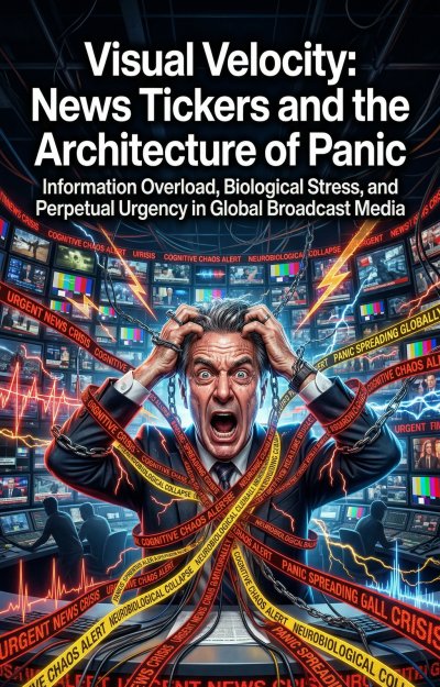 'Cover von Visual Velocity: News Tickers and the Architecture of Panic'-Cover