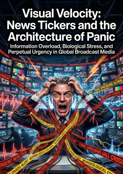 'Cover von Visual Velocity: News Tickers and the Architecture of Panic'-Cover
