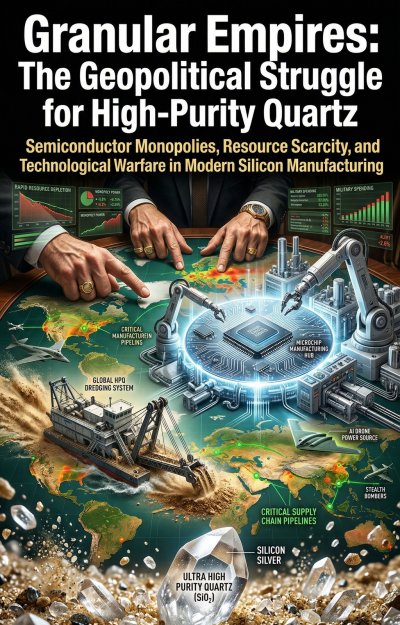 'Cover von Granular Empires: The Geopolitical Struggle for High-Purity Quartz'-Cover