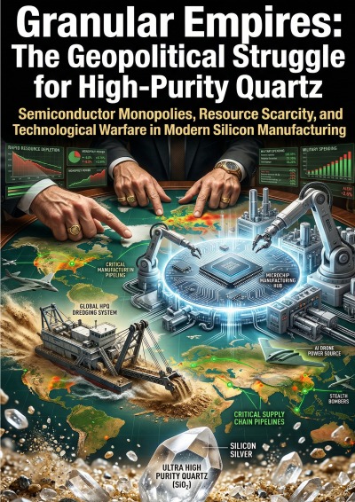 'Cover von Granular Empires: The Geopolitical Struggle for High-Purity Quartz'-Cover