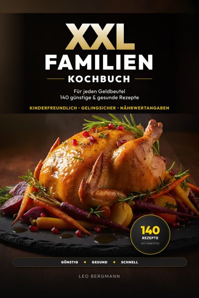 'Cover von XXL Familienkochbuch für jeden Geldbeutel'-Cover