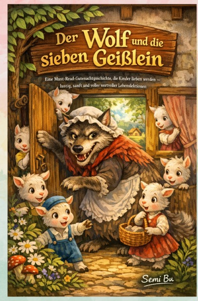 'Cover von Der Wolf und die sieben Geißlein'-Cover
