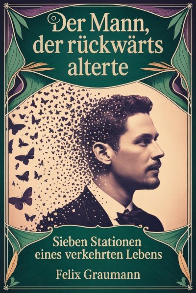 'Cover von Der Mann, der rückwärts alterte'-Cover