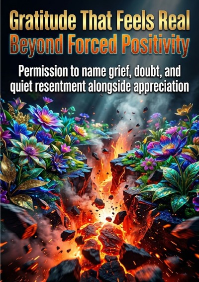 'Cover von Gratitude That Feels Real: Beyond Forced Positivity'-Cover