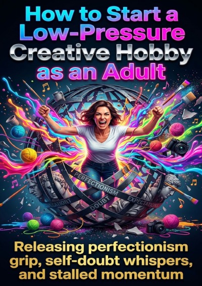 'Cover von How to Start a Low-Pressure Creative Hobby as an Adult'-Cover