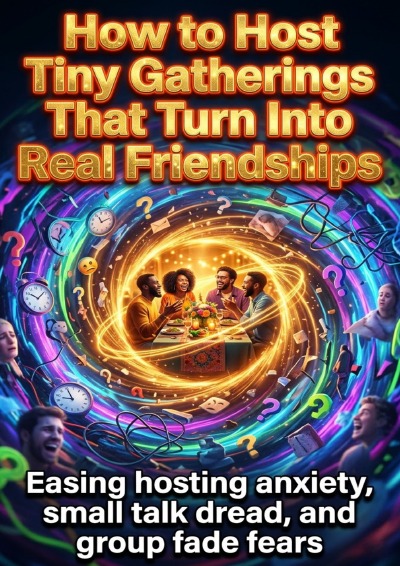 'Cover von How to Host Tiny Gatherings That Turn Into Real Friendships'-Cover
