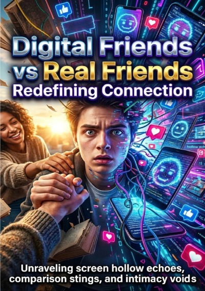 'Cover von Digital Friends vs Real Friends: Redefining Connection'-Cover