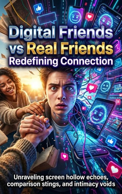 'Cover von Digital Friends vs Real Friends: Redefining Connection'-Cover