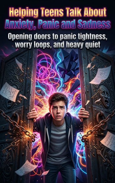 'Cover von Helping Teens Talk About Anxiety, Panic and Sadness'-Cover