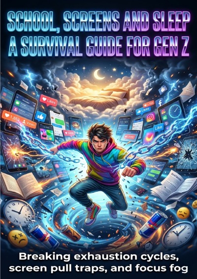 'Cover von School, Screens and Sleep: A Survival Guide for Gen Z'-Cover