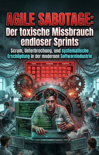 'Cover von Agile Sabotage: Der toxische Missbrauch endloser Sprints'-Cover
