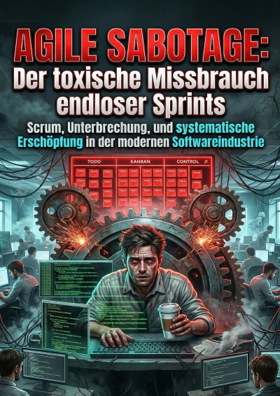 'Cover von Agile Sabotage: Der toxische Missbrauch endloser Sprints'-Cover