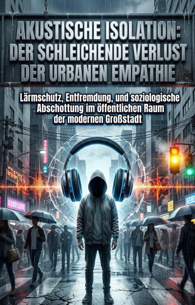 'Cover von Akustische Isolation: Der schleichende Verlust der urbanen Empathie'-Cover