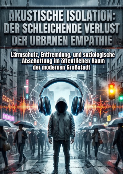 'Cover von Akustische Isolation: Der schleichende Verlust der urbanen Empathie'-Cover