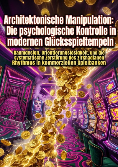 'Cover von Architektonische Manipulation: Die psychologische Kontrolle in modernen Glücksspieltempeln'-Cover