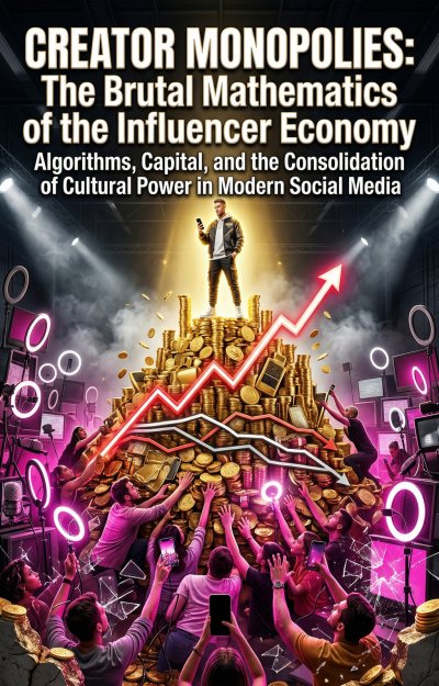 'Cover von Creator Monopolies: The Brutal Mathematics of the Influencer Economy'-Cover