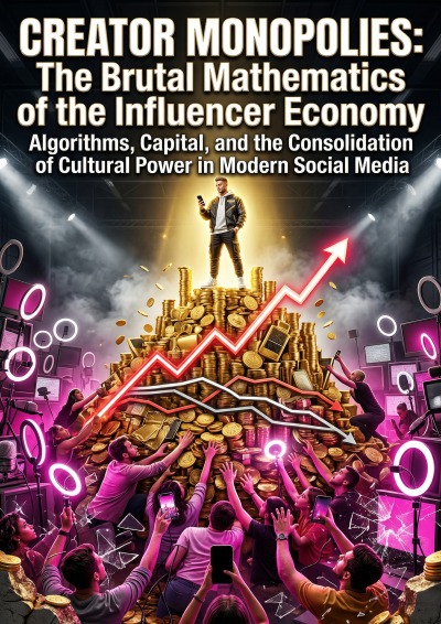 'Cover von Creator Monopolies: The Brutal Mathematics of the Influencer Economy'-Cover