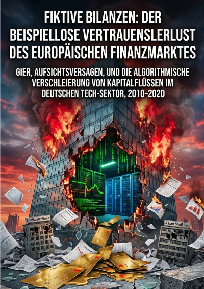 'Cover von Fiktive Bilanzen: Der beispiellose Vertrauensverlust des europäischen Finanzmarktes'-Cover