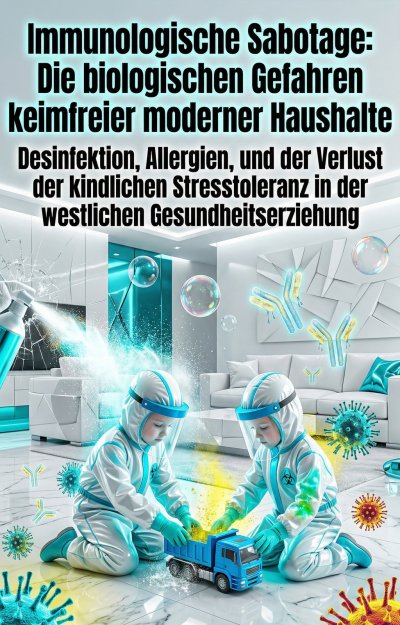 'Cover von Immunologische Sabotage: Die biologischen Gefahren keimfreier moderner Haushalte'-Cover