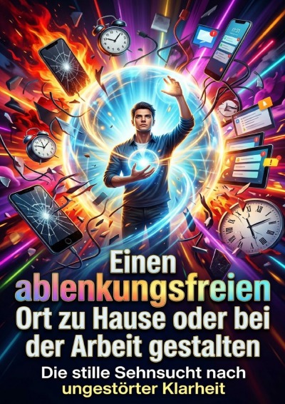 'Cover von Einen ablenkungsfreien Ort zu Hause oder bei der Arbeit gestalten'-Cover