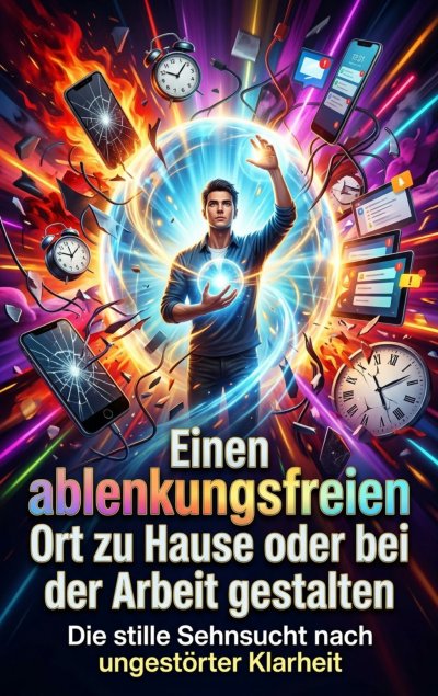 'Cover von Einen ablenkungsfreien Ort zu Hause oder bei der Arbeit gestalten'-Cover