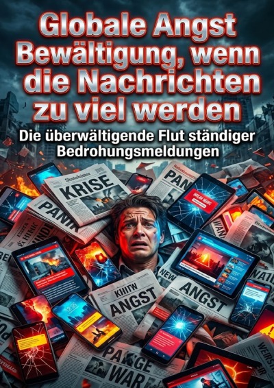 'Cover von Globale Angst: Bewältigung, wenn die Nachrichten zu viel werden'-Cover