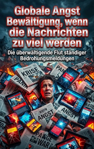 'Cover von Globale Angst: Bewältigung, wenn die Nachrichten zu viel werden'-Cover