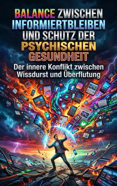 'Cover von Balance zwischen Informiertbleiben und Schutz der psychischen Gesundheit'-Cover