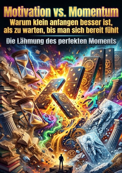 'Cover von Motivation vs. Momentum: Warum klein anfangen besser ist, als zu warten, bis man sich bereit fühlt'-Cover