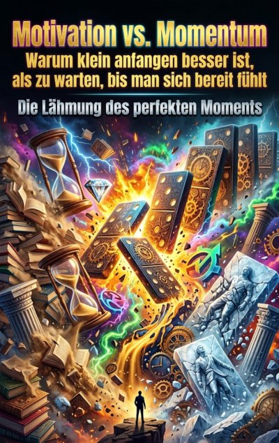 'Cover von Motivation vs. Momentum: Warum klein anfangen besser ist, als zu warten, bis man sich bereit fühlt'-Cover
