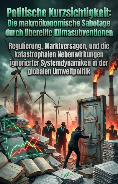 'Cover von Politische Kurzsichtigkeit: Die makroökonomische Sabotage durch übereilte Klimasubventionen'-Cover