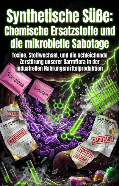 'Cover von Synthetische Süße: Chemische Ersatzstoffe und die mikrobielle Sabotage'-Cover