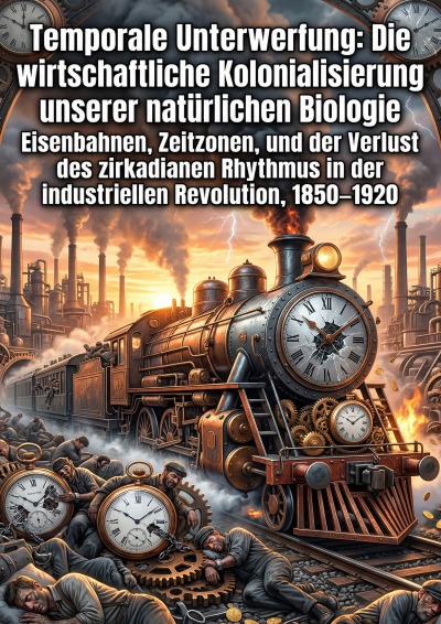 'Cover von Temporale Unterwerfung: Die wirtschaftliche Kolonialisierung unserer natürlichen Biologie'-Cover